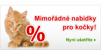 Mimořádné nabídky pro kočky