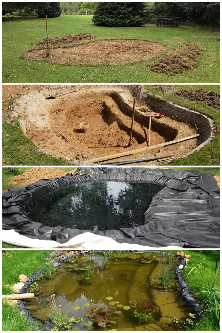 Tvorba jezírka