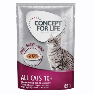 Concept for Life All Cats 10+ - v omáčce